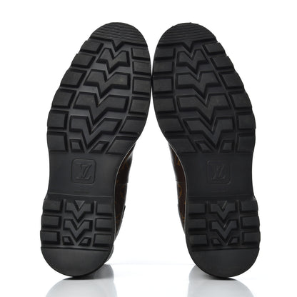 Louis Vuitton Monogram Mens Black Ice Chelsea Boots 9 5 of 13