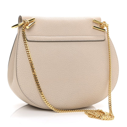 Chloe Grained Lambskin Drew Shoulder Bag Abstract White 3 of 10