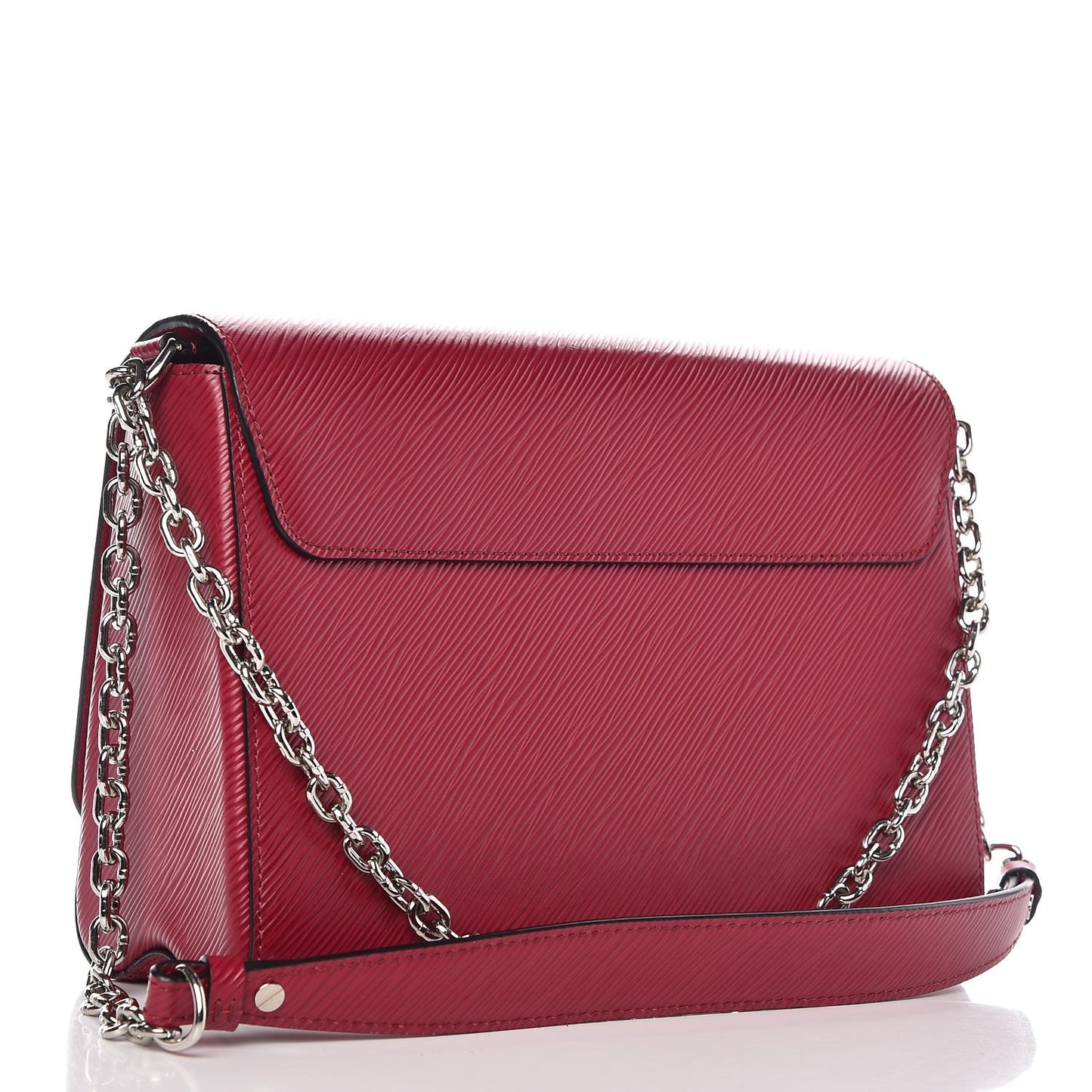 Epi Twist Shoulder Bag MM Fuchsia