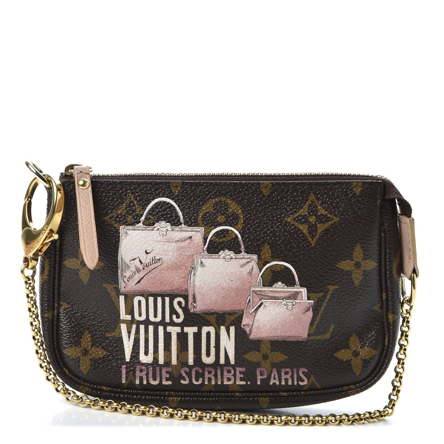 Louis Vuitton Monogram Affiche Mini Pochette Accessories 1 of 9