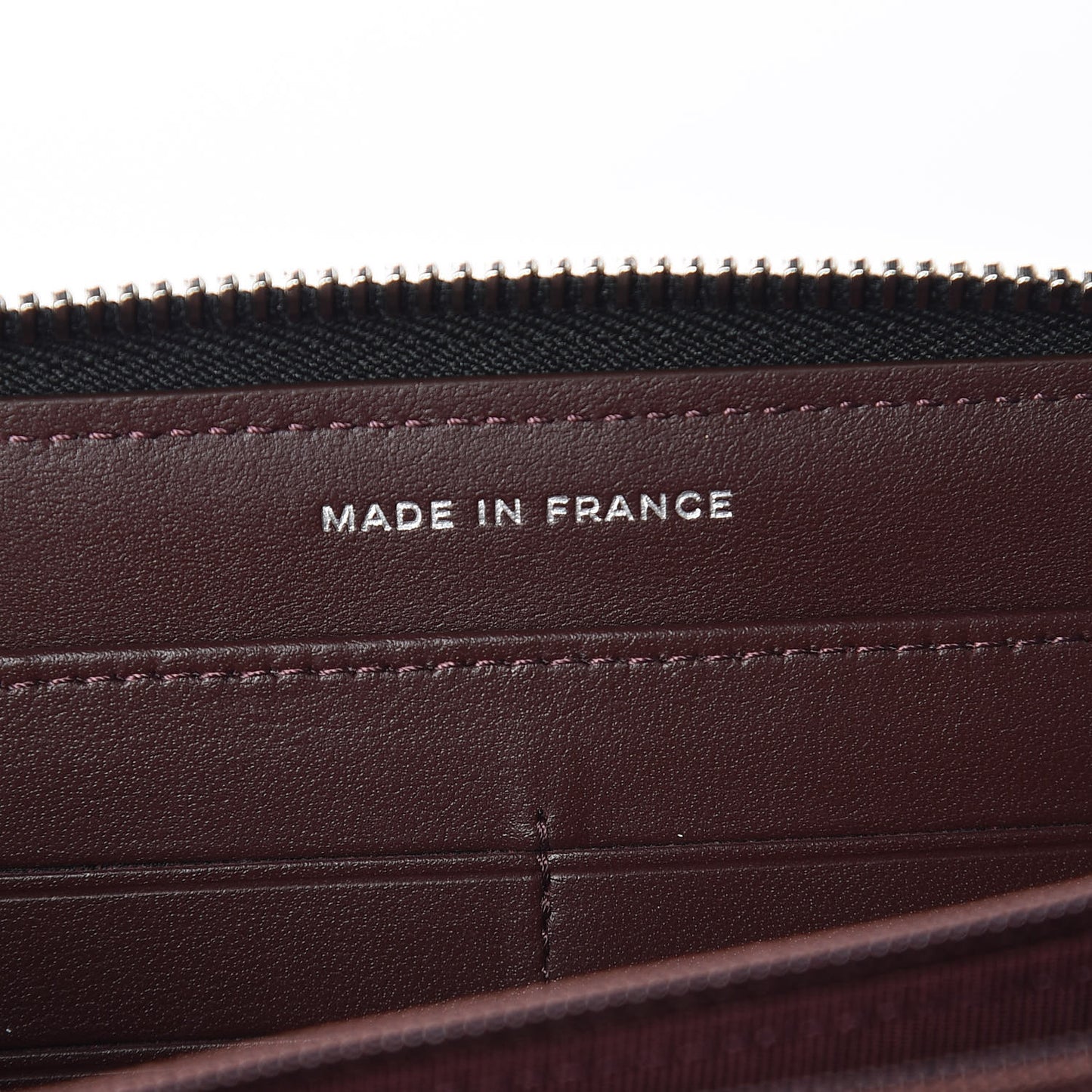 Caviar Quilted Large Gusset Zip Around Wallet Black