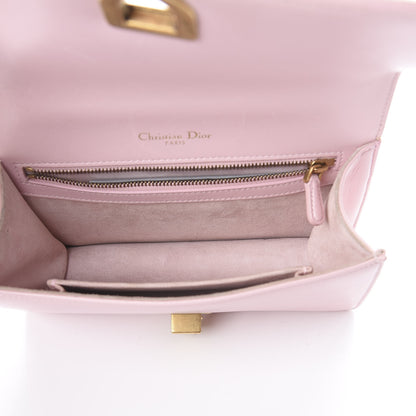Christian Dior Lambskin Studded Small Diorama Flap Bag Pink 4 of 8
