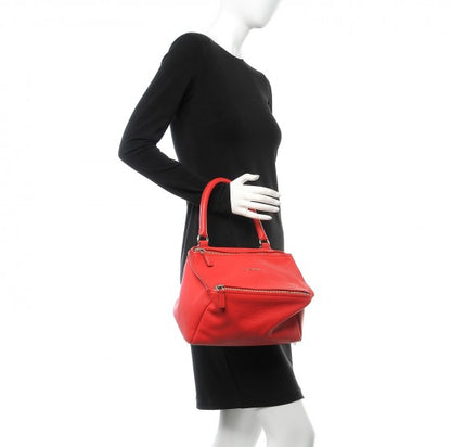 Givenchy Sugar Goatskin Small Pandora Red 2 of 11