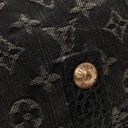 Louis Vuitton Denim Neo Cabby MM Black 21 of 22
