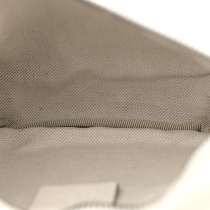 Gucci Grained Calfskin Small Logo Belt Bag White 4 of 9
