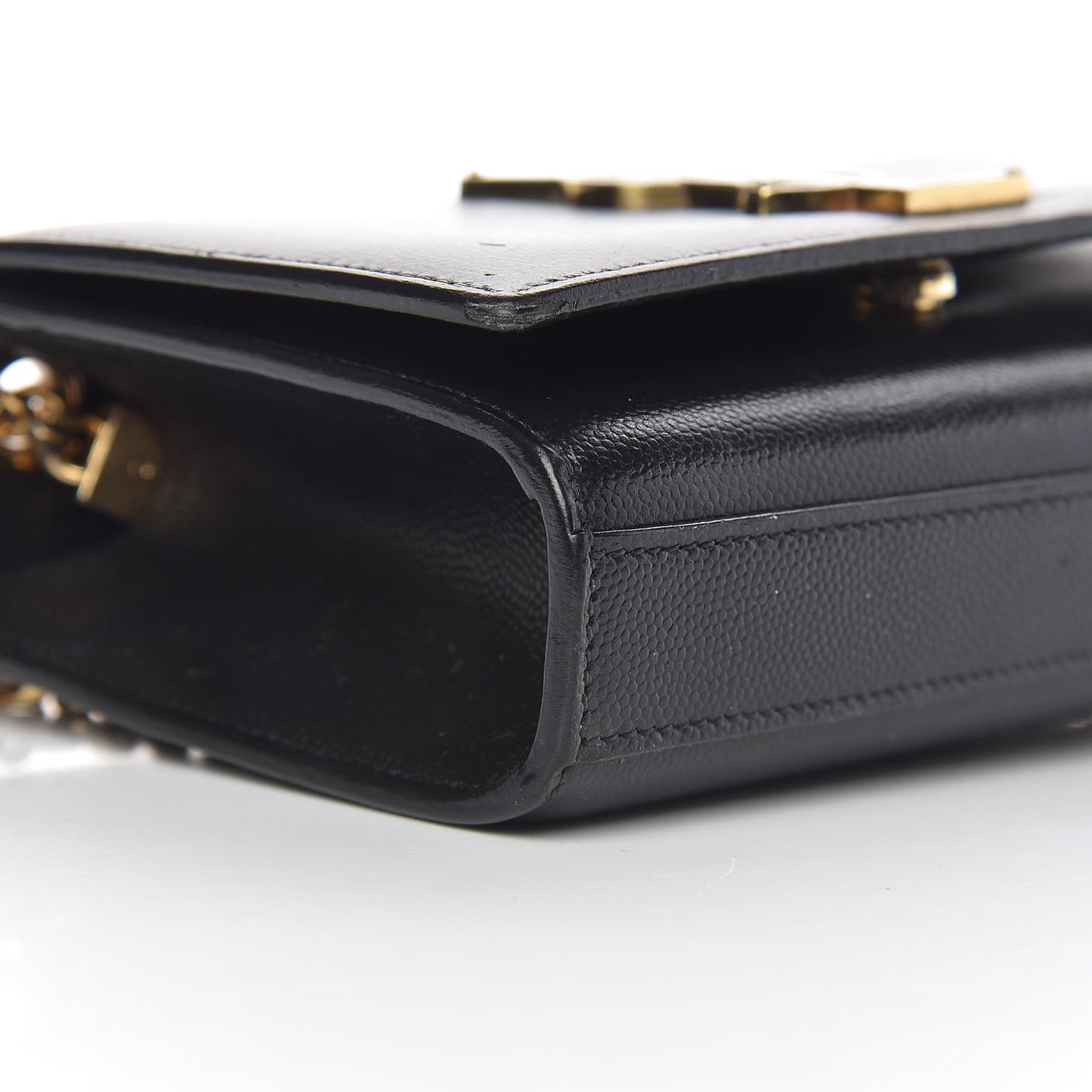 Grain De Poudre Small Monogram Kate Satchel Black
