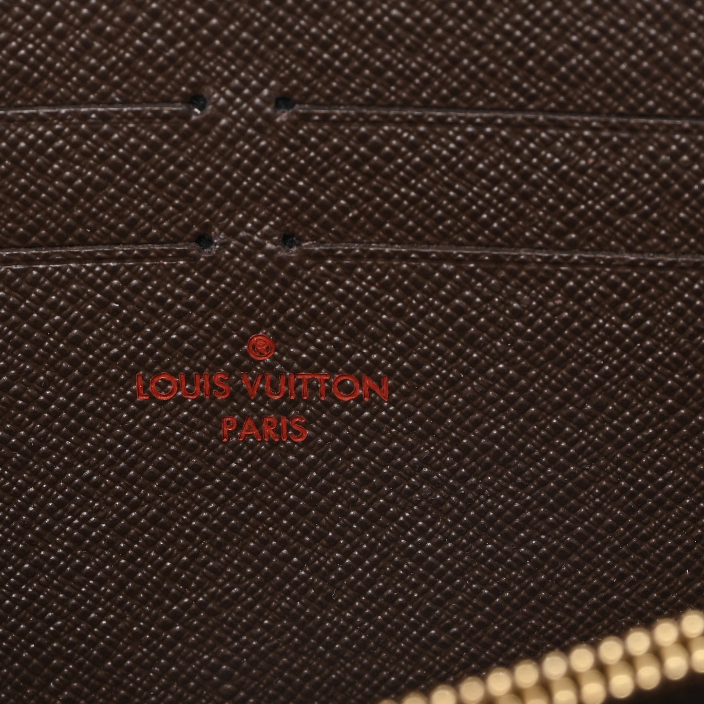 Damier Ebene Zippy Wallet