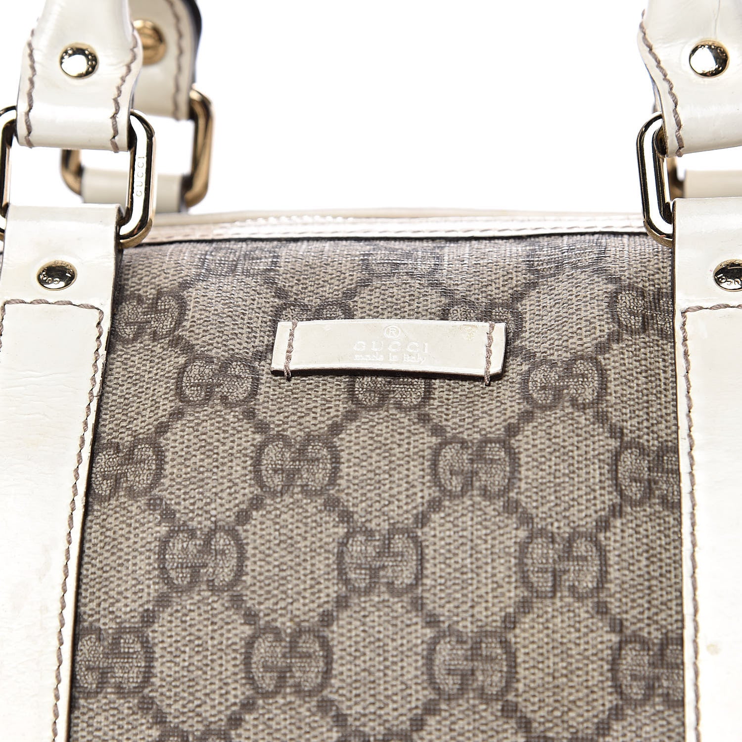 Gucci GG Plus Monogram Medium Joy Boston Off White 20 of 25
