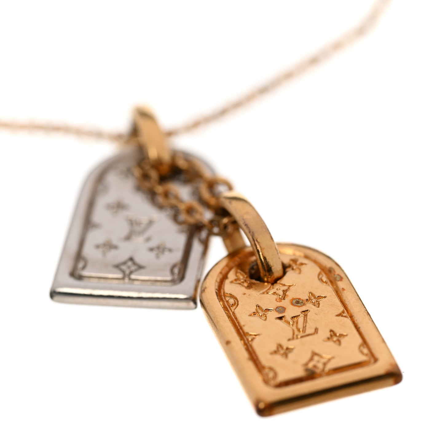 Brass Nanogram Bracelet Silver Gold