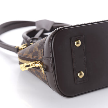 Louis Vuitton Damier Ebene Alma BB 6 of 9