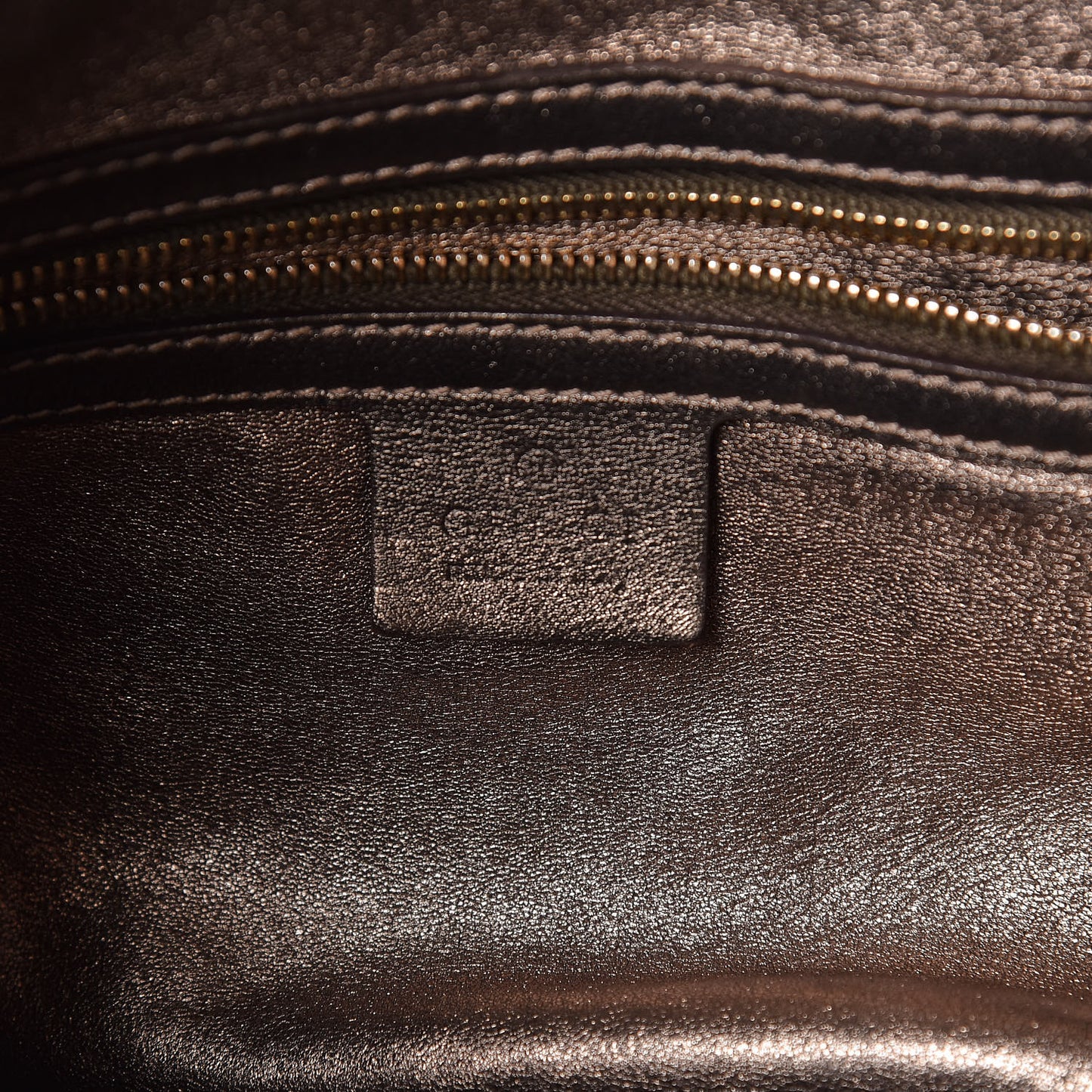 Metallic Guccissima Large Indy Top Handle Hobo Pewter