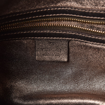 Gucci Metallic Guccissima Large Indy Top Handle Hobo Pewter 7 of 25