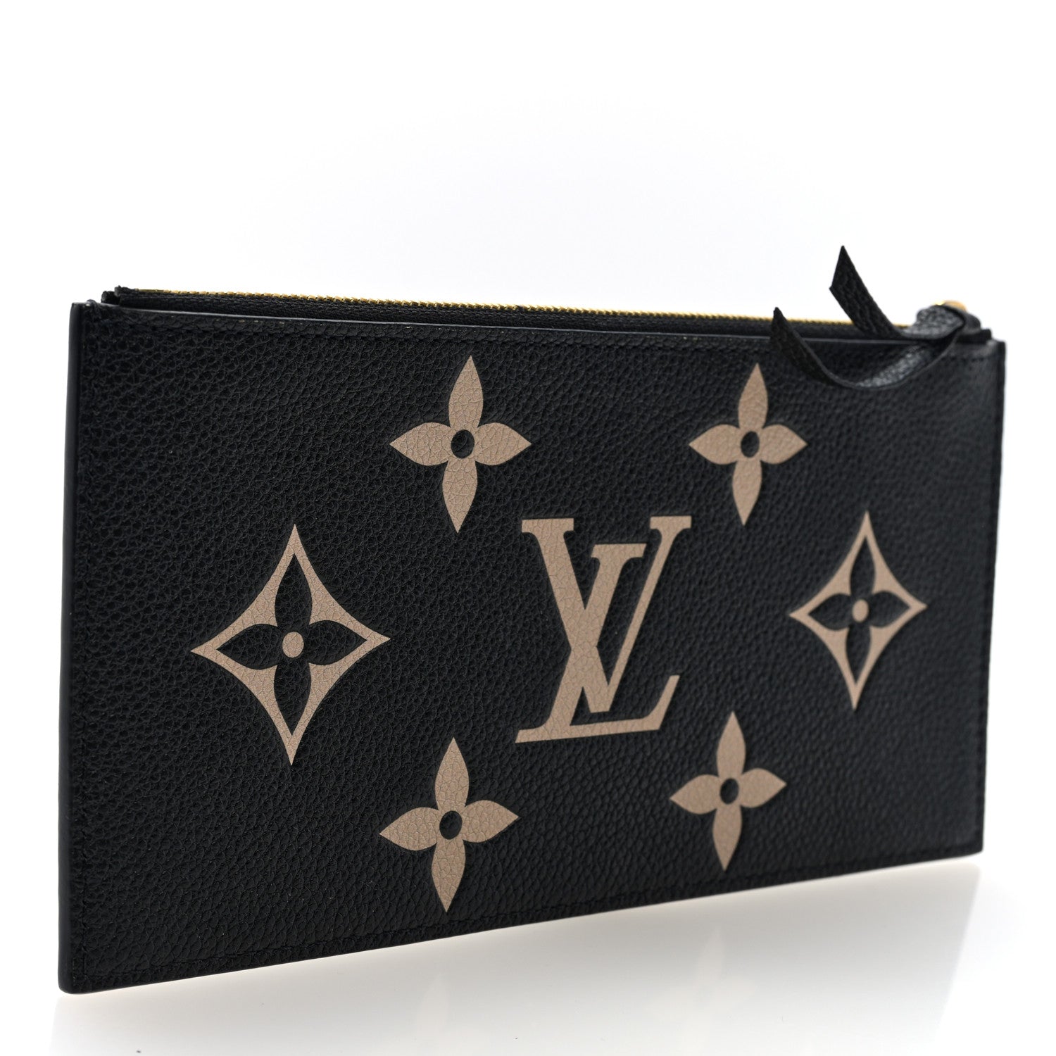 Louis Vuitton Empreinte Monogram Giant Crafty Pochette Felicie Zippered Insert Black 3 of 6