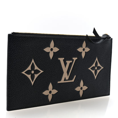 Louis Vuitton Empreinte Monogram Giant Crafty Pochette Felicie Zippered Insert Black 3 of 6