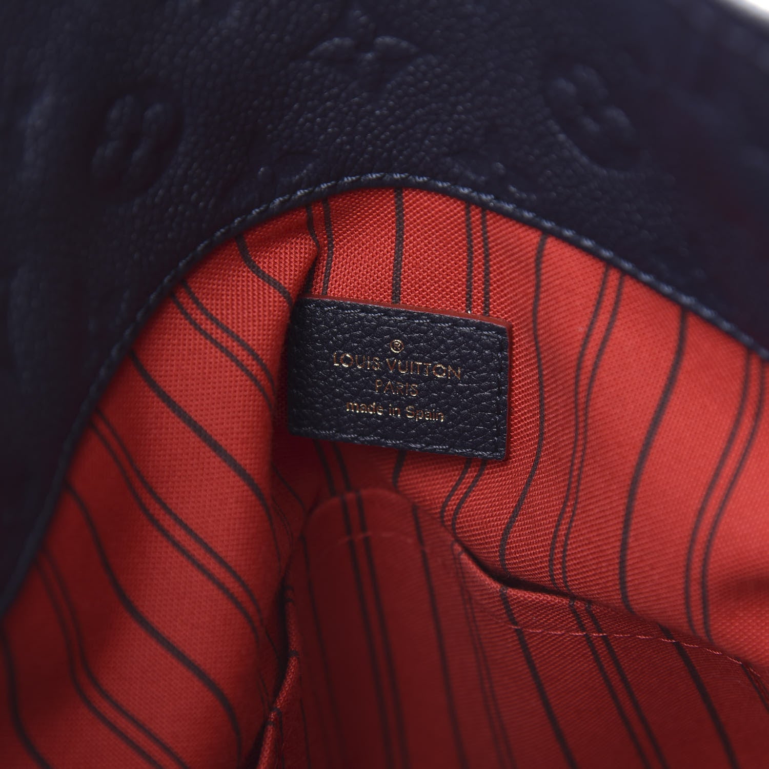 Louis Vuitton Empreinte Artsy MM Marine Rouge 6 of 11