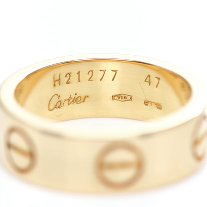 Cartier 18K Yellow Gold 5.5mm LOVE Ring 47 4 4 of 4