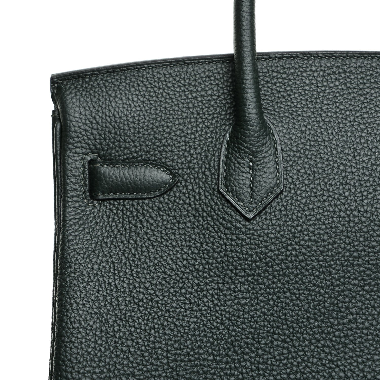 Hermes Togo Birkin 30 Vert Fonce 10 of 33