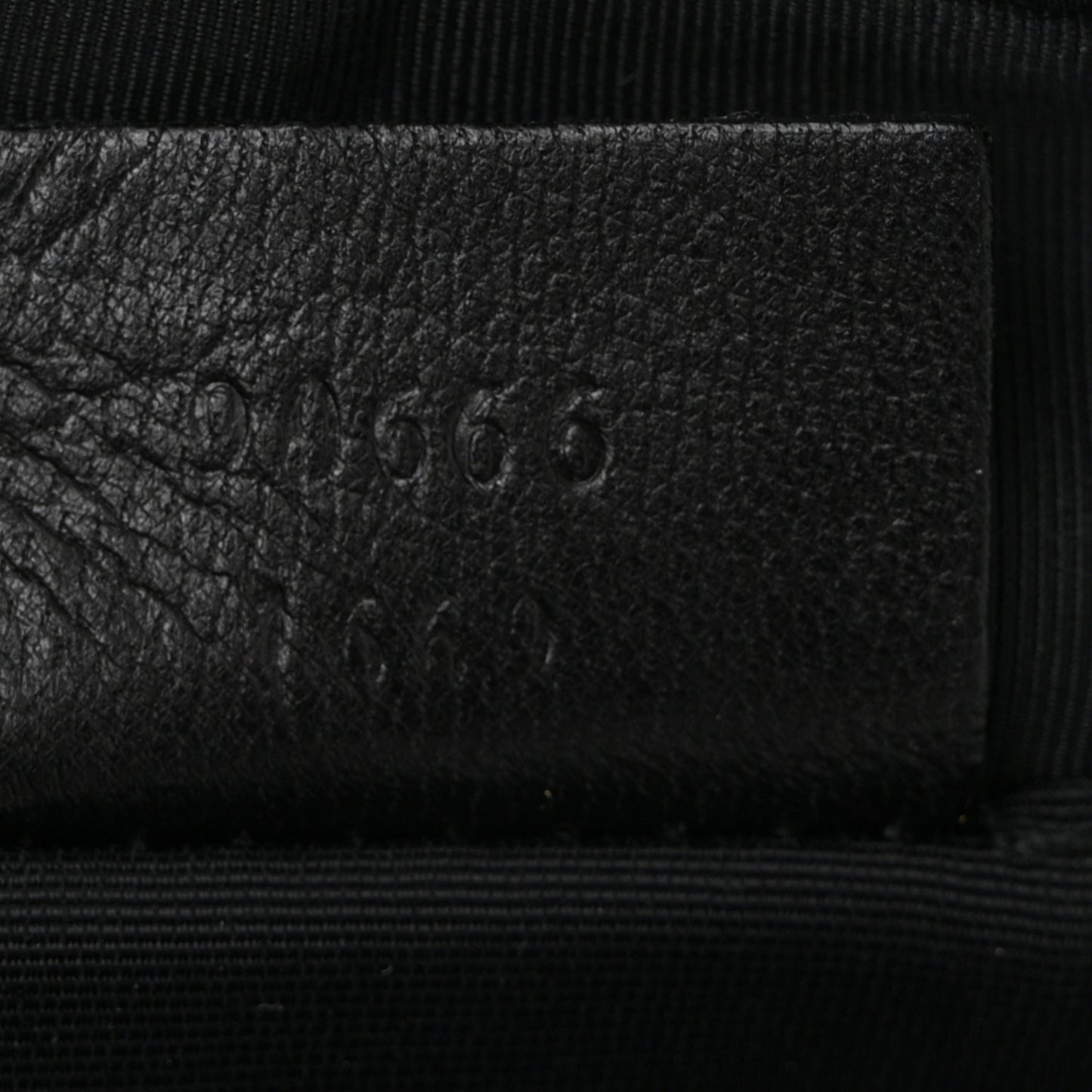 Monogram Crossbody Bag Black