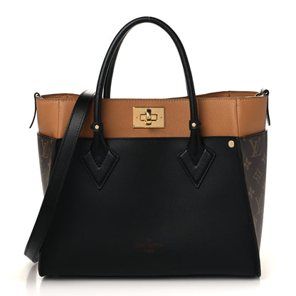 Louis Vuitton Calfskin Monogram On My Side Black 1 of 6