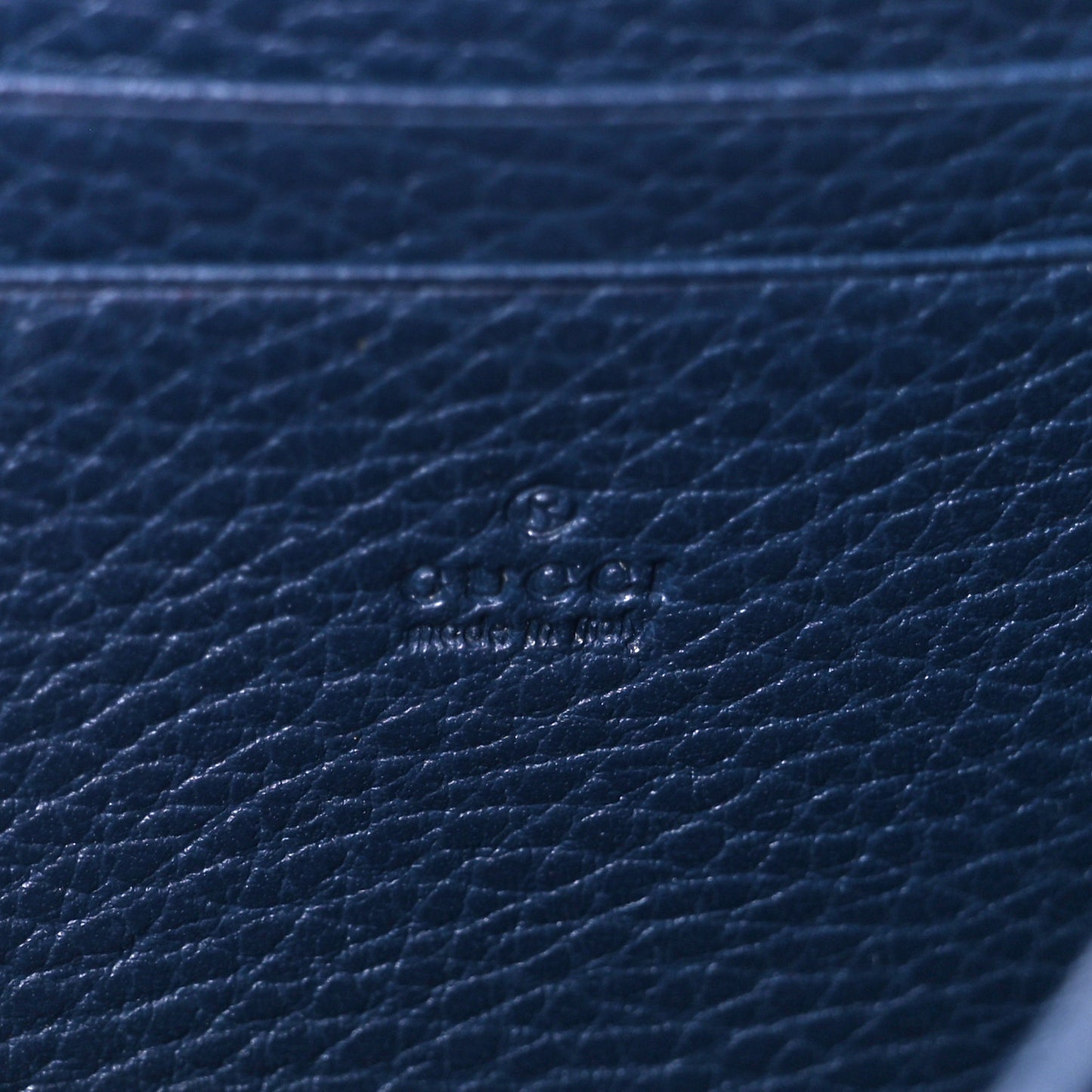 Dollar Calfskin Crystal Mini Dionysus Chain Wallet Blue Agata Black Diamond