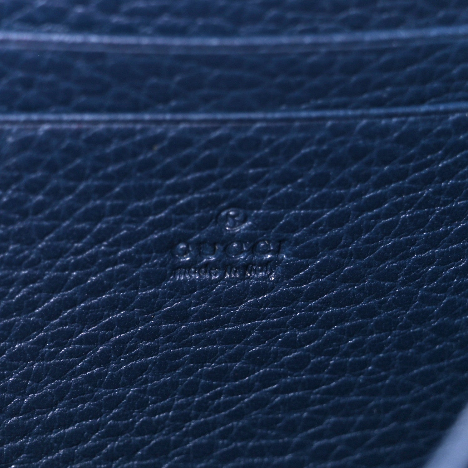 Gucci Dollar Calfskin Crystal Mini Dionysus Chain Wallet Blue Agata Black Diamond 7 of 12