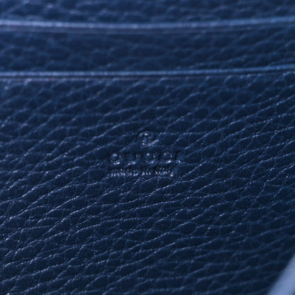 Gucci Dollar Calfskin Crystal Mini Dionysus Chain Wallet Blue Agata Black Diamond 7 of 12