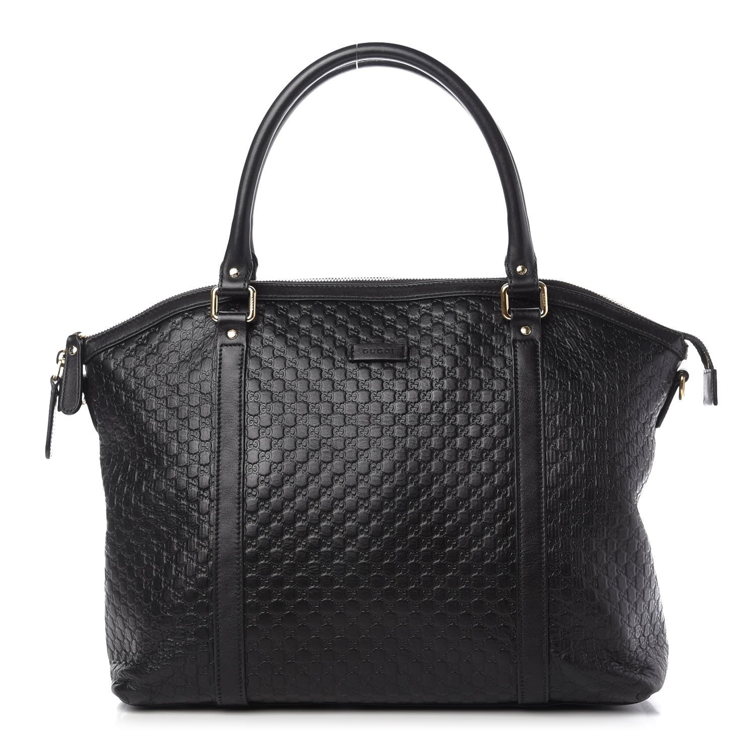Gucci Soft Microguccissima Large Dome Satchel Black 1 of 10