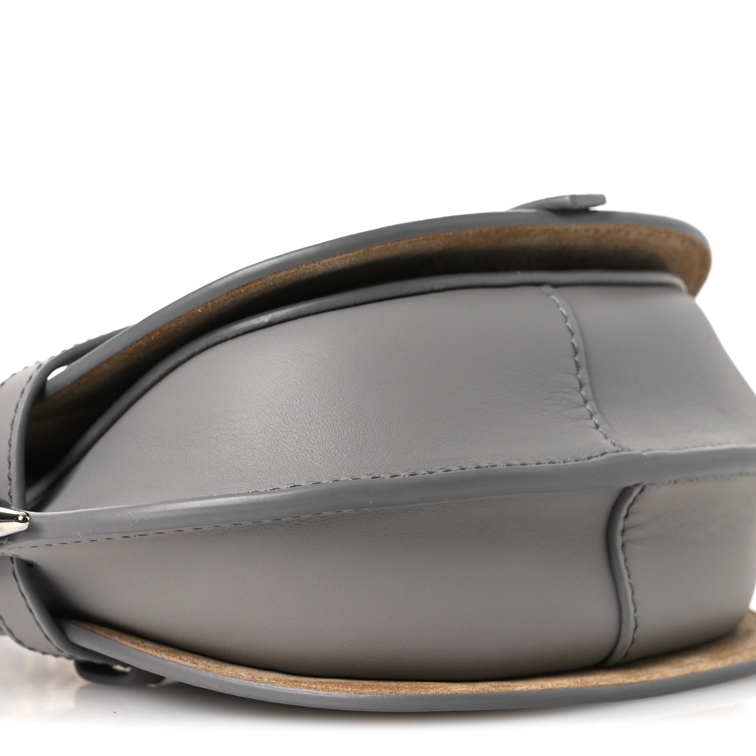 Loewe Calfskin Jacquard Mini Gate Dual Bag Ash Grey 8 of 9