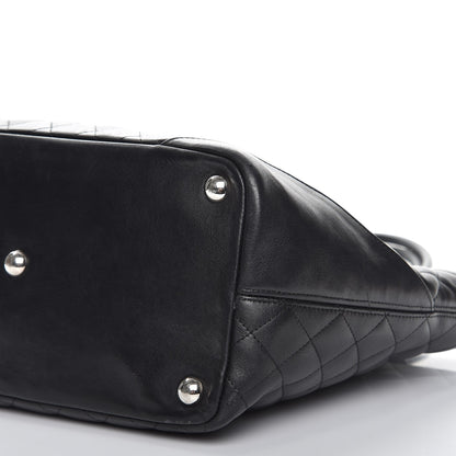 Chanel Calfskin Quilted Large Cambon Tote Black 12 of 14