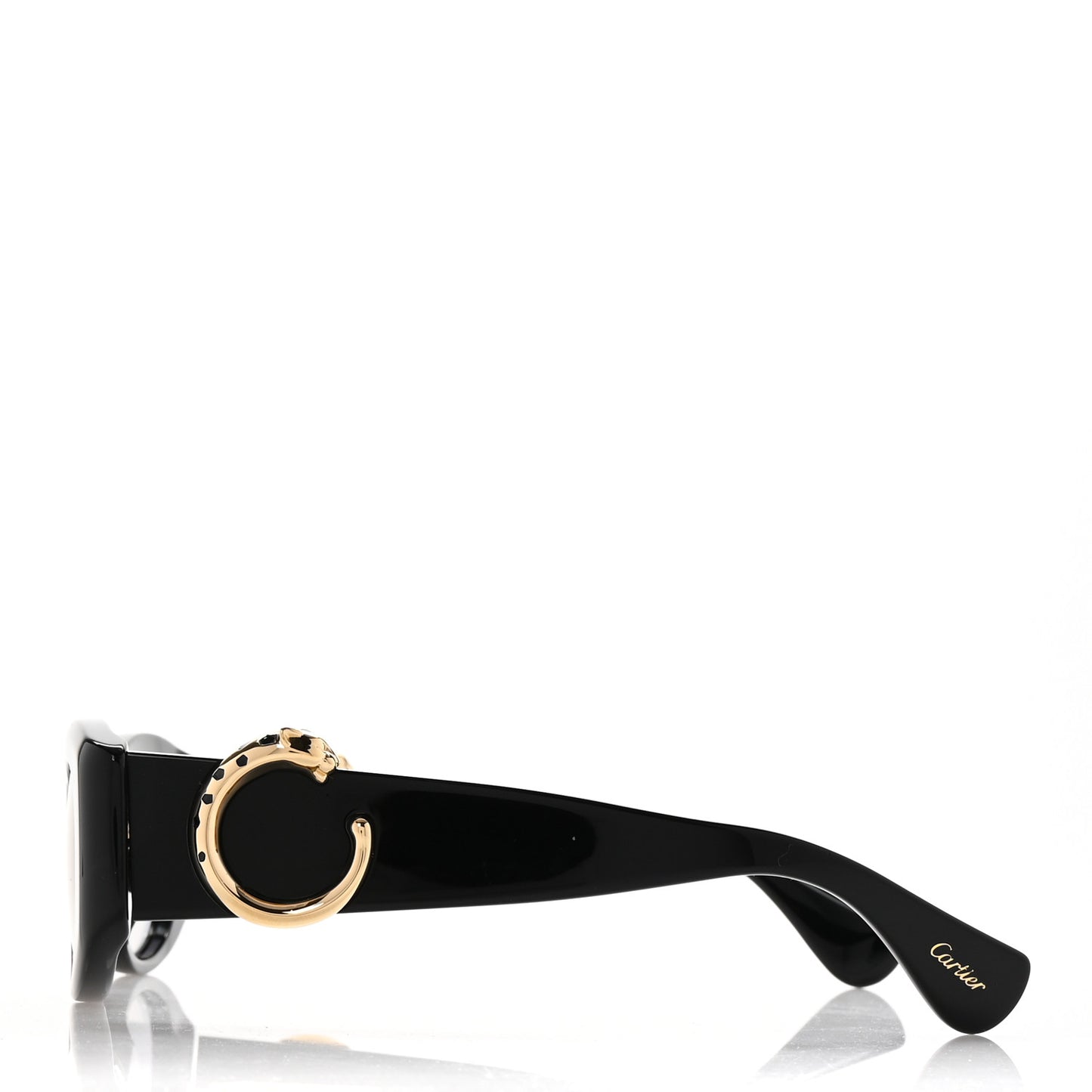 Acetate Panthere C-Logo Sunglasses CT0472S Black