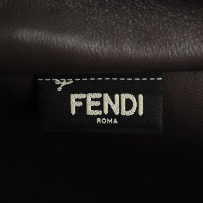 Fendi Vitello Dolce Shiny Nappa Petite 3Jours Tote Magenta Carbone 7 of 8