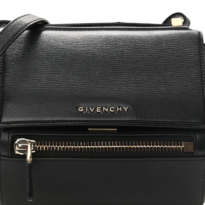 Givenchy Textured Calfskin Mini Pandora Box Crossbody Bag Black 10 of 13