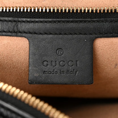 Gucci Suede Patent Web Small Ophidia Shoulder Bag Black 6 of 16