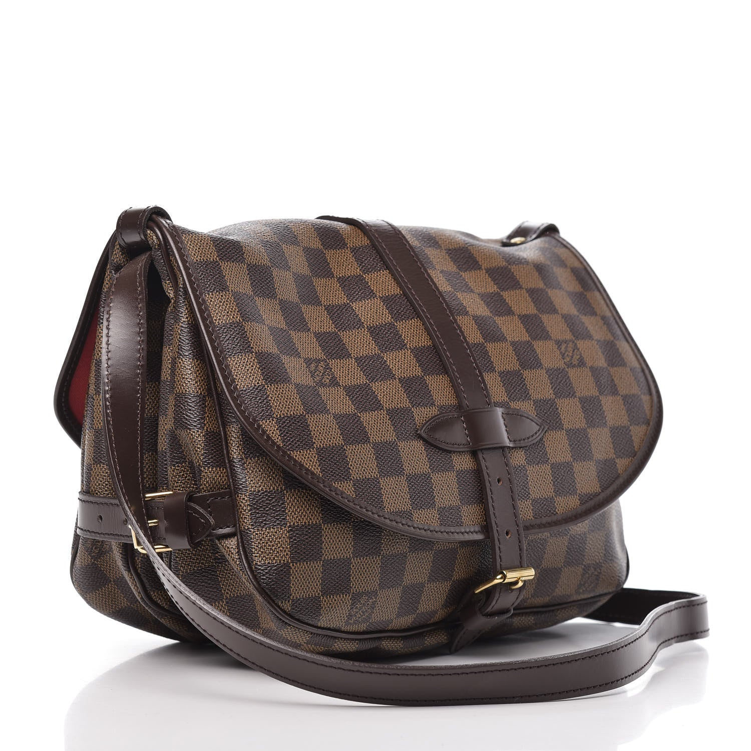 Louis Vuitton Damier Ebene Saumur MM SO 3 of 10