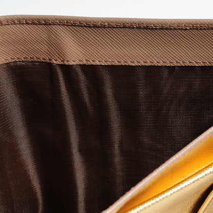 Prada Saffiano Multicolor Wallet Cammeo Platino 12 of 18