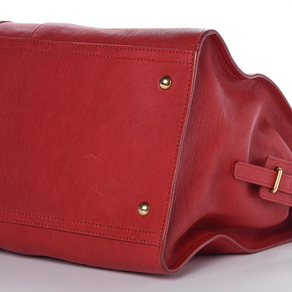 Saint Laurent Sheepskin Large Cabas ChYc Red 9 of 10
