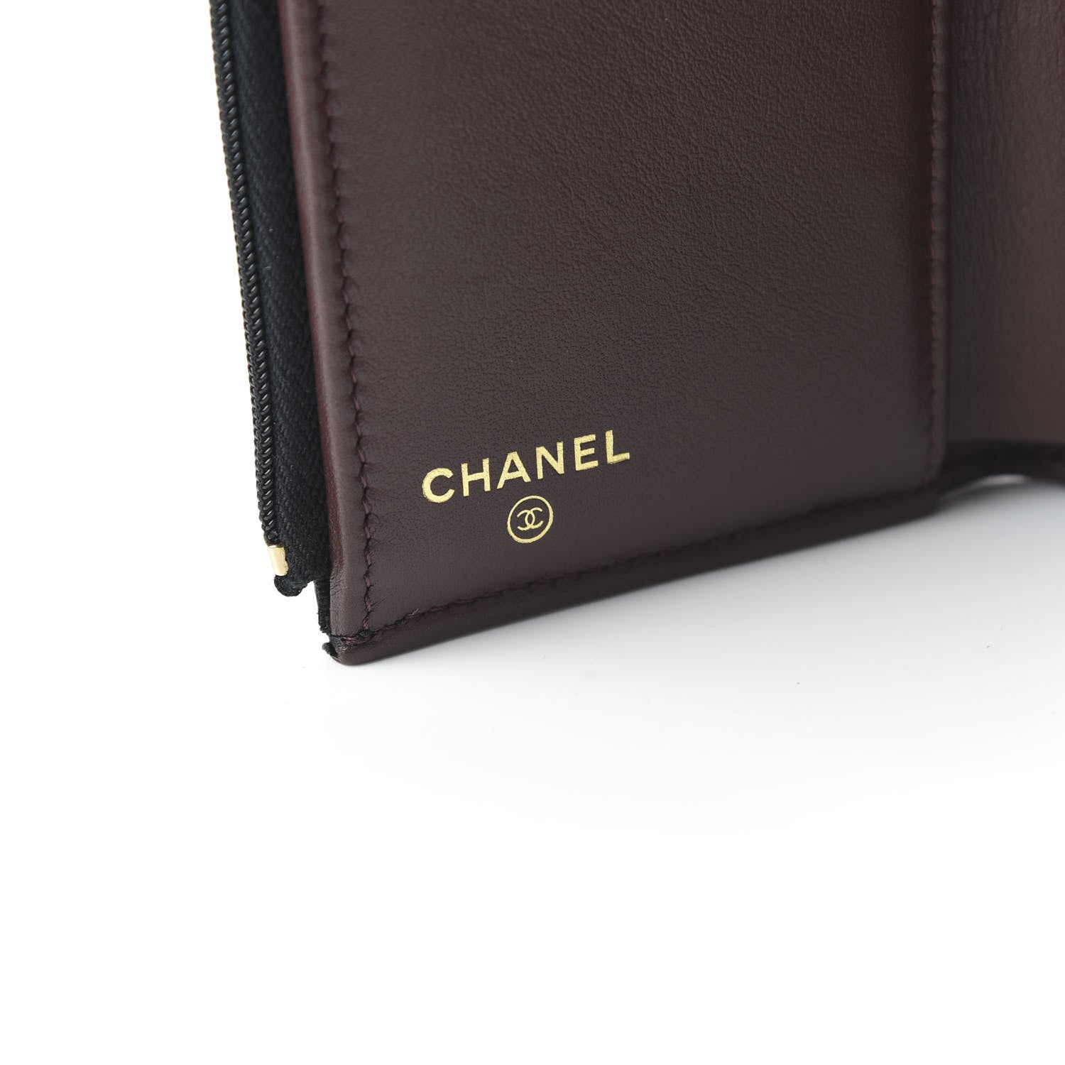 Chanel Caviar Quilted Compact Flap Wallet Black 8 of 11