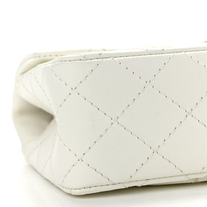 Chanel Aged Calfskin Quilted 2.55 Reissue Mini Flap White 9 of 13