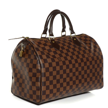 Louis Vuitton Damier Ebene Speedy 35 3 of 7