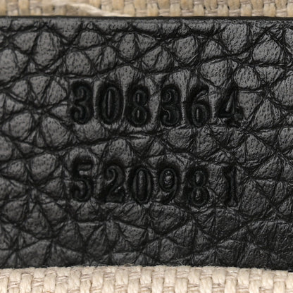 Gucci Pebbled Calfskin Small Soho Disco Bag Black 7 of 13