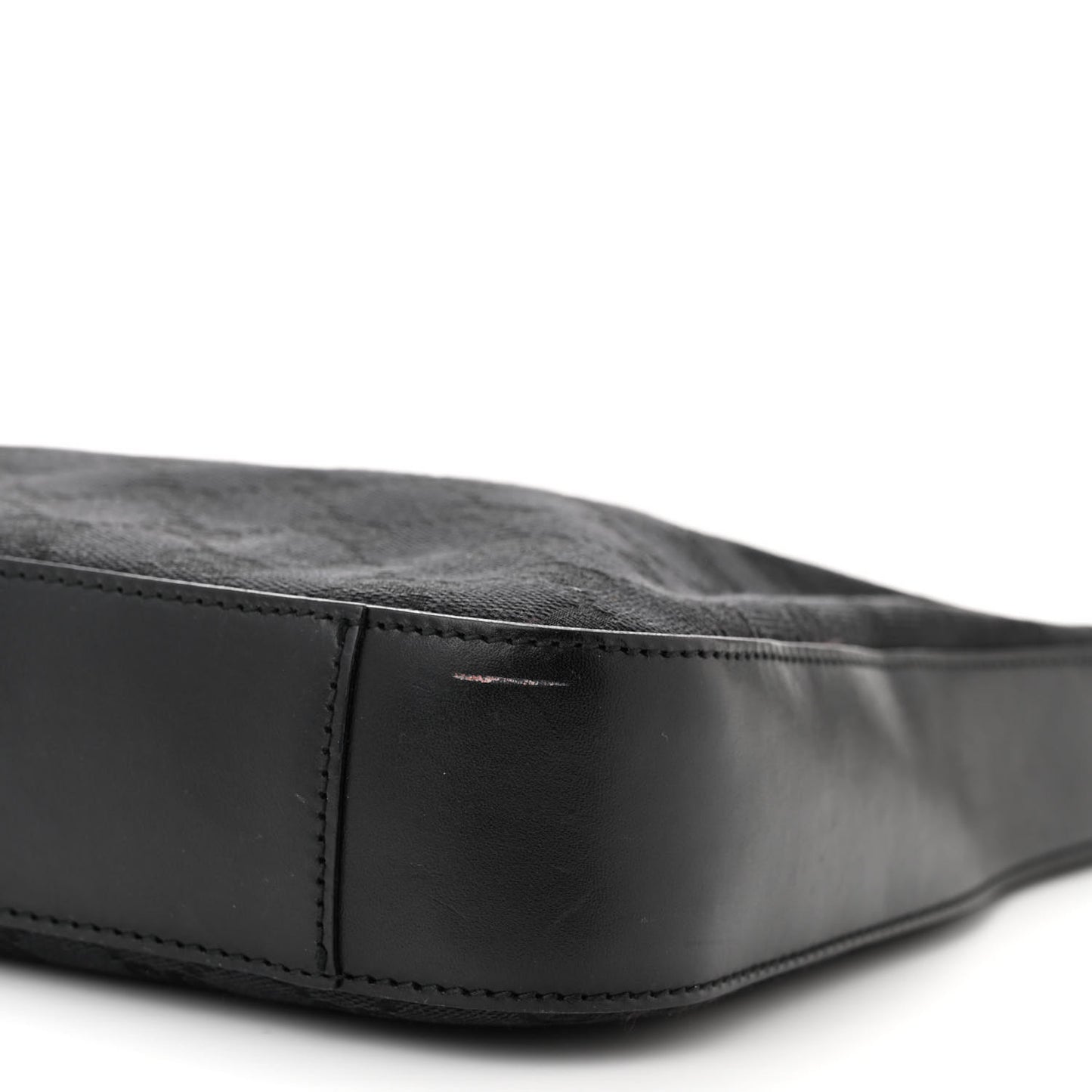 Monogram GG Small Clasp Hobo Black