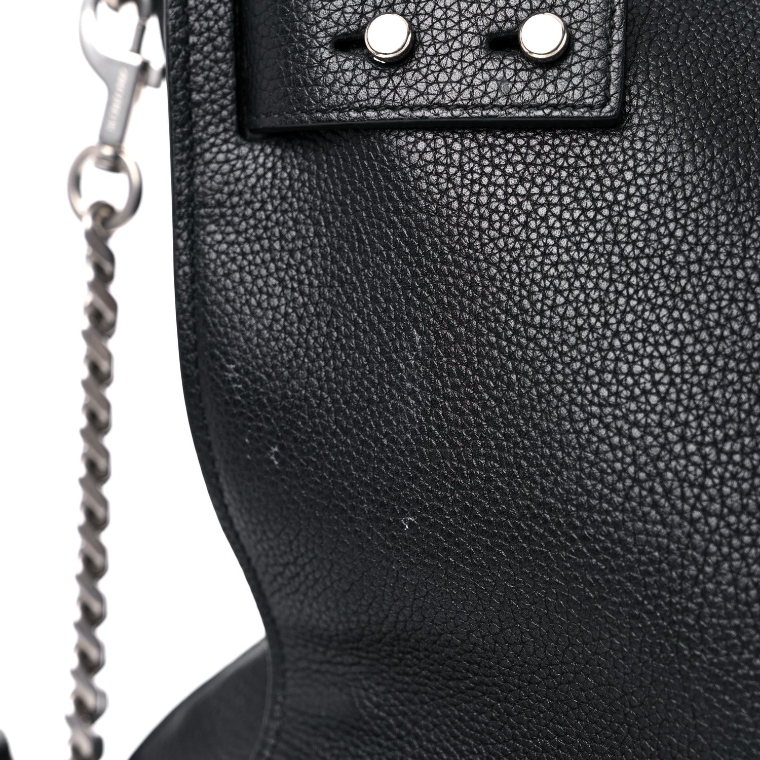 Saint Laurent Grained Calfskin Medium Souple Sac De Jour Duffle Black 18 of 19