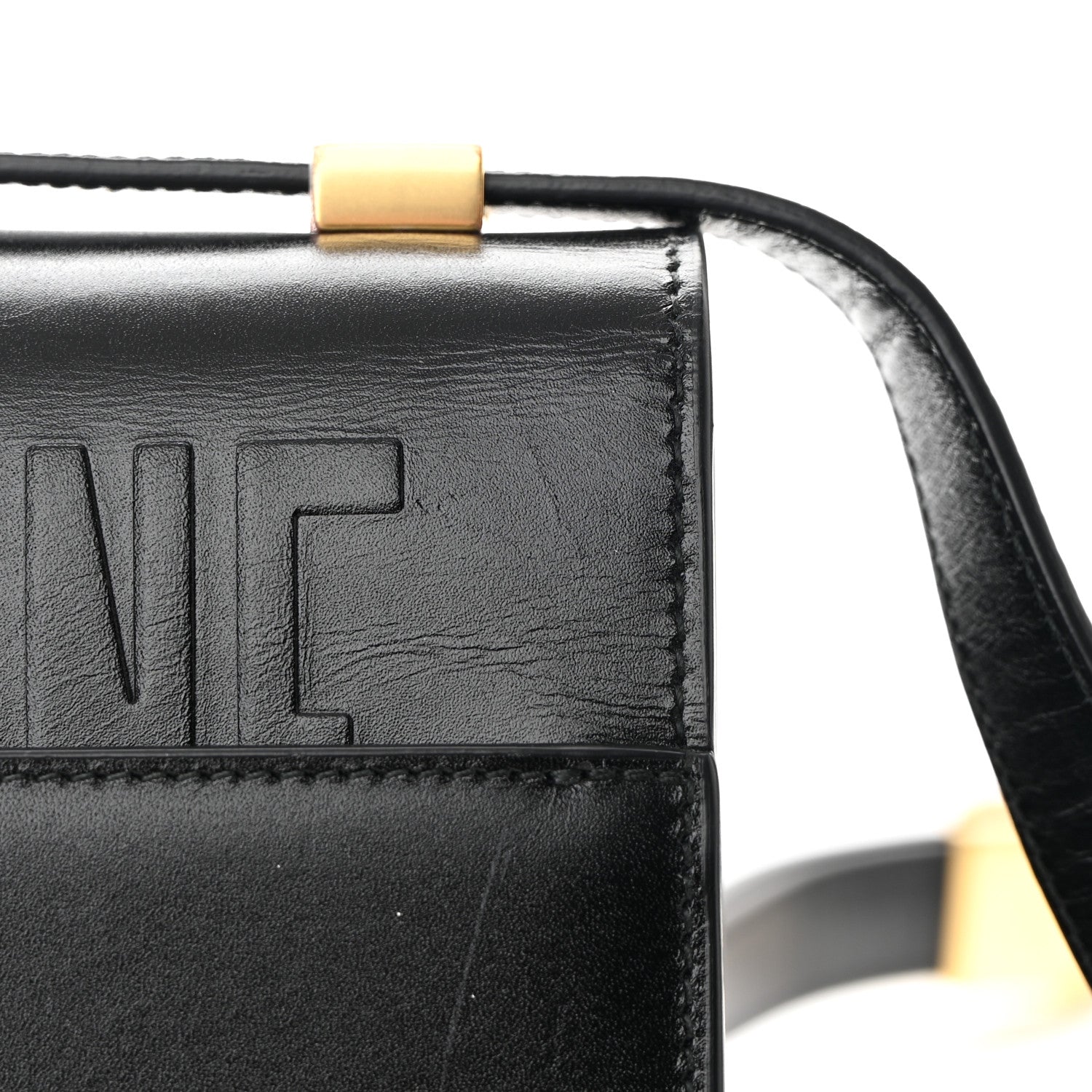 Christian Dior Smooth Calfskin 30 Montaigne Flap Bag Black 12 of 13