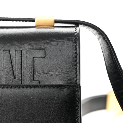 Christian Dior Smooth Calfskin 30 Montaigne Flap Bag Black 12 of 13