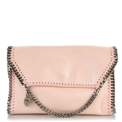 Stella McCartney Pearlescent Mini Falabella Shoulder Bag Pink 1 of 8