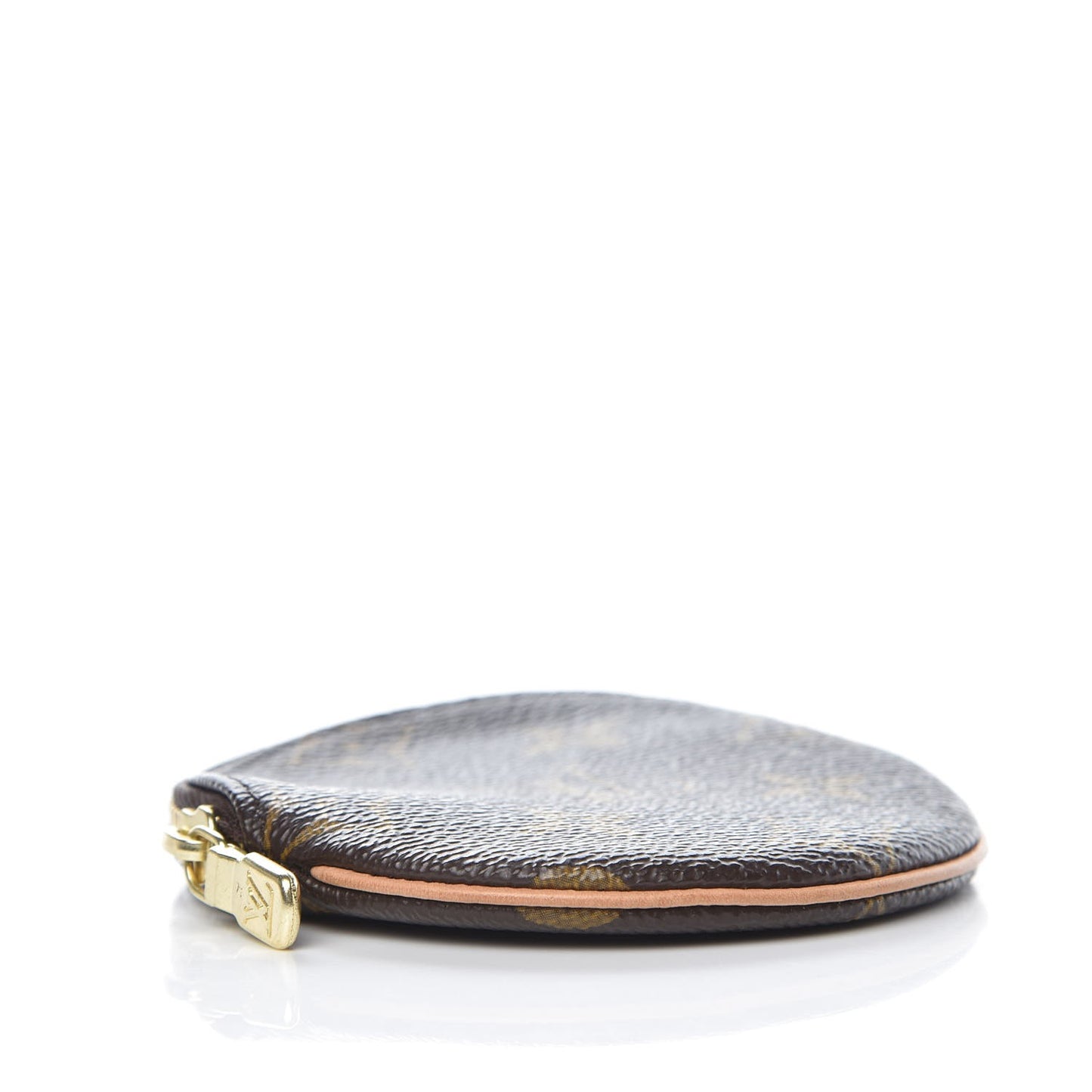 Monogram Round Coin Purse