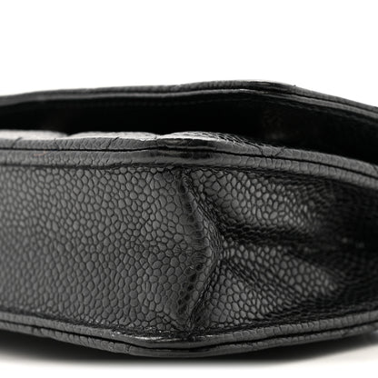 Chanel Caviar Quilted Wallet on Chain WOC Black 11 of 12