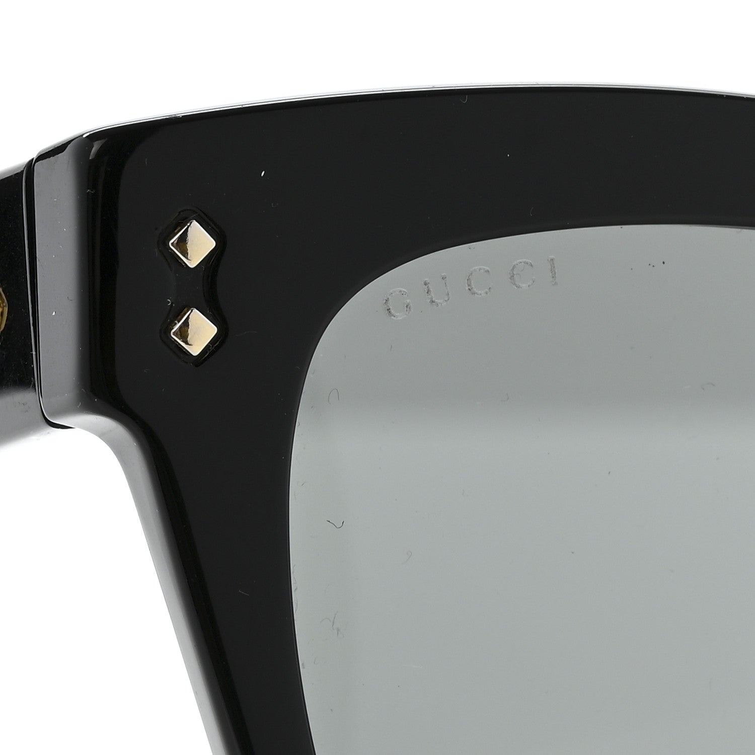 Gucci Acetate Square Frame Sunglasses GG1082S Black 7 of 10