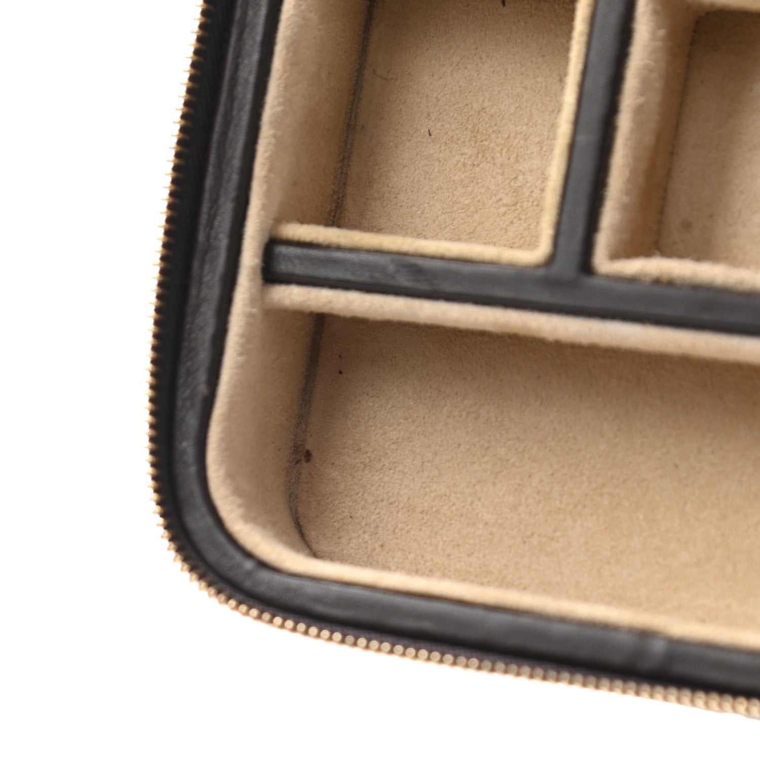 Gucci Guccissima Jewelry Case Brown 10 of 10