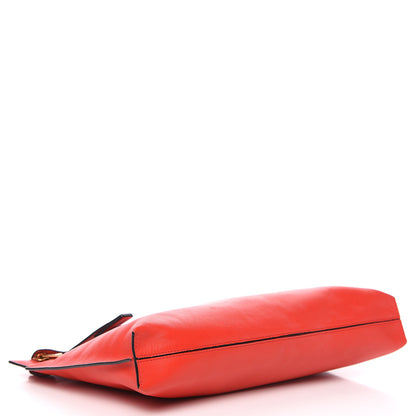 Loewe Calfskin T Pouch Red 3 of 7